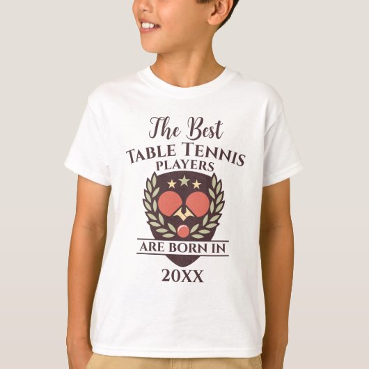 Grappig Aangepast Geboorte Jaar Verjaardag Naam Ta T-shirt (Voorkant)