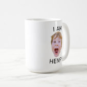 Grappig Aangepast Gezicht Mok Verjaardagsfeest Mat (Voorkant rechts)