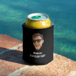 Grappig Aangepast Gezicht Uitgesneden Foto Bachelo Blikjeskoeler<br><div class="desc">Grappige aangepaste gezicht cut-out vrijgezellenfeest koelbox groomsman gunsten gepersonaliseerd met een foto van de binnenkort-to-be bruidegom. Om de achtergrond van het afbeelding doorzichtig te maken, klikt u om het ontwerp te bewerken en gebruik te maken van de "verwijder achtergrond" tool of bewerk het in een ontwerp-app en upload een doorzichtig...</div>