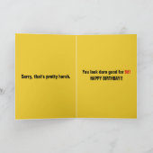 Grappig aangepast "giftig afval" volwassen verjaar kaart (Binnen)