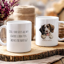 Grappig aangepast hond waarderingsbericht, Hond pa