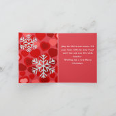 Grappig aangepast kerstfeest santa's pet foto feestdagen kaart (Binnen)