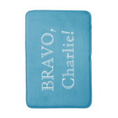 Grappig aangepast tekst en kleurbadmat badmat (Voorkant Verticaal)