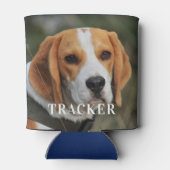 Grappig aangepaste foto van Pet in Dog Beers die i Blikjeskoeler (Achterkant)