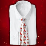 Grappig Aangepaste Gezicht Foto Santa Head Kerstmi Stropdas<br><div class="desc">Grappige aangepaste gezicht foto Santa Head Christmas stropdas</div>
