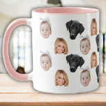 Grappig Aangepaste Gezichtsfoto Familie Gezicht 3 Mok<br><div class="desc">Grappig Aangepaste Gezichtsfoto Familie Gezicht 3 Foto's, Vervang het gezicht met je favoriete foto (zorg ervoor dat je zoveel mogelijk op het gezicht bijsnijdt en gebruik een app om de achtergrond te verwijderen) en personaliseer deze grappige mok met je kind, man, huisdier of vriend erop! Ook een leuke en unieke...</div>