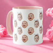 Grappig Aangepaste Gezichtsfoto Schattige Baby Gez Mok