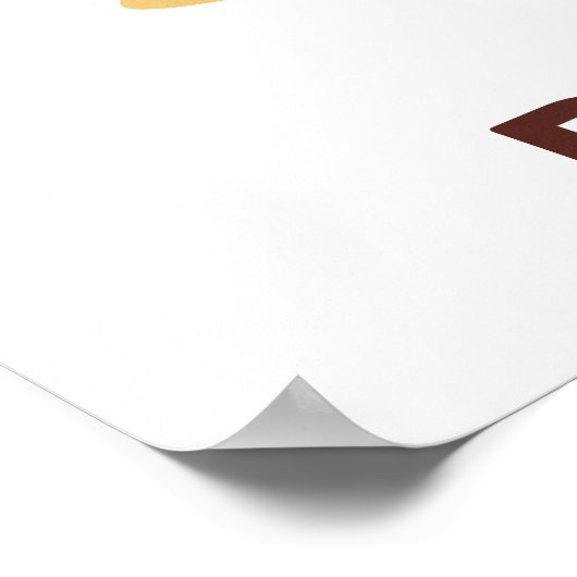 Grappig aangepaste tekst bier poster (Hoek)