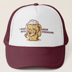 Grappig aangepaste tekst bier trucker pet