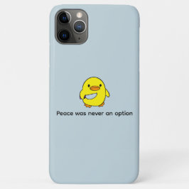 Grappig Aangepaste Tekst Geel Eend Zwart Case-Mate iPhone Case
