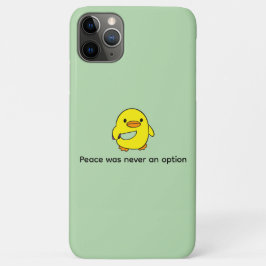 Grappig Aangepaste Tekst Geel Eend Zwart Case-Mate iPhone Case