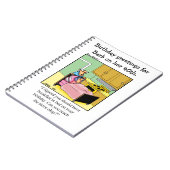 Grappig Aanpassen Verjaardagsfeest Guestbook Notit Notitieboek (Linkerzijde)