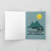 Grappig, aanstootgevend Deliverance thema Vaderdag Kaart (Binnen)