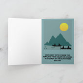 Grappig, aanstootgevend Deliverance thema Verjaard Kaart (Binnen)