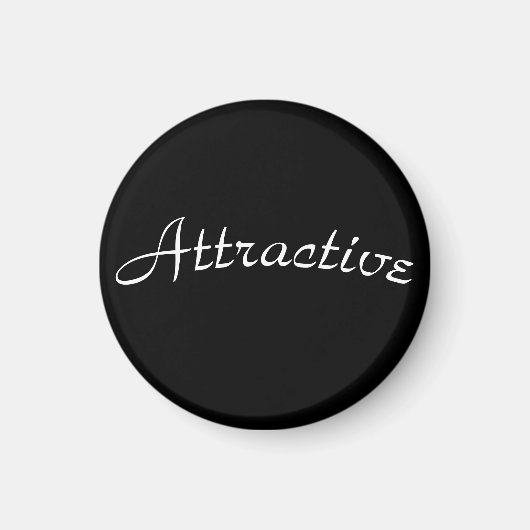 Grappig, aantrekkelijk magneet (Voorkant)