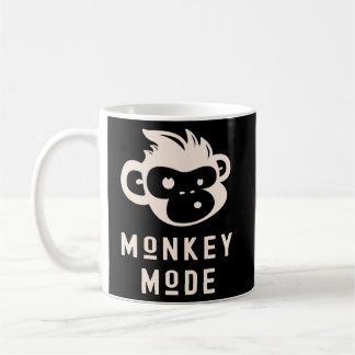 Grappig aap Mode Cool Chimp Wild Primate Animal Koffiemok