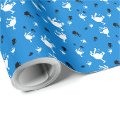 Grappig Aap Speels Geschenkpapier Cadeaupapier (Rol Hoek)