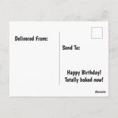 Grappig Aardappel Verjaardagscadeau aardappel Briefkaart (Achterkant)