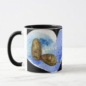 Grappig aardappelen in de Mok van de liefde/het ha (Links)