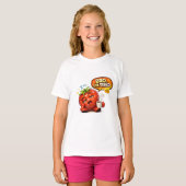 Grappig aardbei "Bro ik ben moe" grafisch T-shirt (Voorkant volledig)