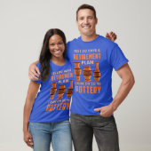 Grappig aardewerk beeldhouwgeschenk aardewerk pens t-shirt (Unisex)