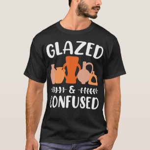 Grappig aardewerk Geglazuurd en verward keramisch T-shirt