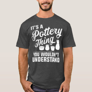 Grappig aardewerk kleding Schattige aardewerk kuns T-shirt