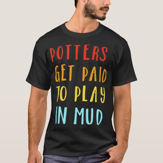 Grappig Aardewerk T Gift Grote Potters Hobby T-shirt (Voorkant)