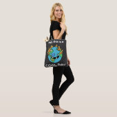 Grappig aardopwarmingseffect Dit is een goede dag Tote Bag (Op model)