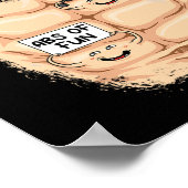 Grappig ABS Oefening Spieropbouw Bodybuilding 1 Poster (Hoek)