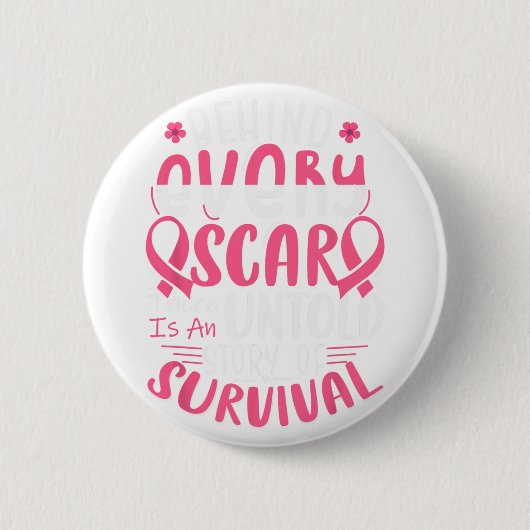 Grappig Achter Elk Litteken Onverteld Verhaal Bors Ronde Button 5,7 Cm (Voorkant)