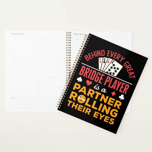 Grappig achter elke grote brug speler partner planner (Display)