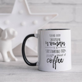 Grappig Achter Elke Vrouw Koffie Mok