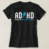 Grappig, ADHD Highway om een eekhoorn te zien T-shirt (Design voorkant)