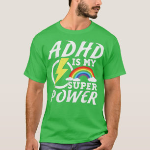 Grappig ADHD is mijn kracht mensen met ADHD-Tiener T-shirt