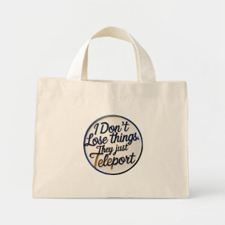 Grappig ADHD-Tas - Neurodivergent Bag, Lost Things Mini Tote Bag