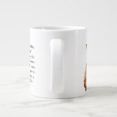 Grappig advies van een capibara grote koffiekop (Achterkant)