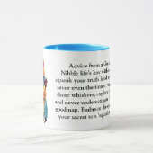 Grappig advies van een cavia mok (Midden)