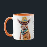 Grappig advies van een kangoeroe mok<br><div class="desc">Spring in een wereld van gelach met dit Funny Advice From A Kangaroo Mok. Deze charmante mok brengt een vleugje down-under-wijsheid naar je koffiepauzes, die je eraan herinneren om door de ups en downs van het leven te stuiteren met een grijns. Het grillige ontwerp is voorzien van een vrolijke kangoeroe...</div>