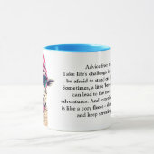 Grappig advies van een schaap mok (Midden)