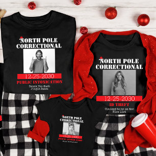Grappig Afbeelding Matching Familie Kerst Pajama T-shirt