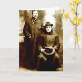 Grappig Afbeelding Verjaardag Kaart (Gele Bloem)