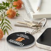 GRAPPIG AFGELEID EEKHOORN Dierenpark Boerderij Sleutelhanger (Voorkant Rechts)