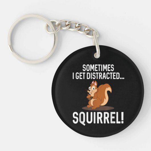 GRAPPIG AFGELEID EEKHOORN Dierenpark Boerderij Sleutelhanger (Voorkant)