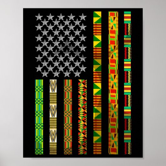 Grappig Afrikaans Amerikaans Gift Schattige Junete Poster (Voorkant)