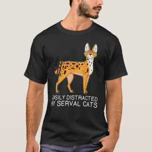 Grappig Afrikaans dier gemakkelijk afgeleid door s T-shirt