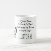 GRAPPIG Afscheid BOSS Mok - Lastig te vergeten PUG (Center)