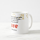 GRAPPIG Afscheid Collega Kan ik Parkeerplaats hebb Koffiemok (Voorkant rechts)