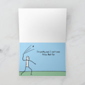 Grappig afscheid: ik ga je heel erg missen kaart (Binnen)