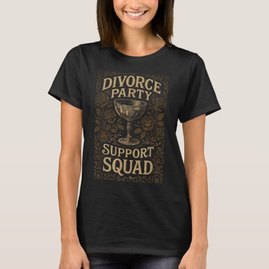 Grappig afscheidspartij Suprt Squad-viering Mannen T-shirt (Voorkant)